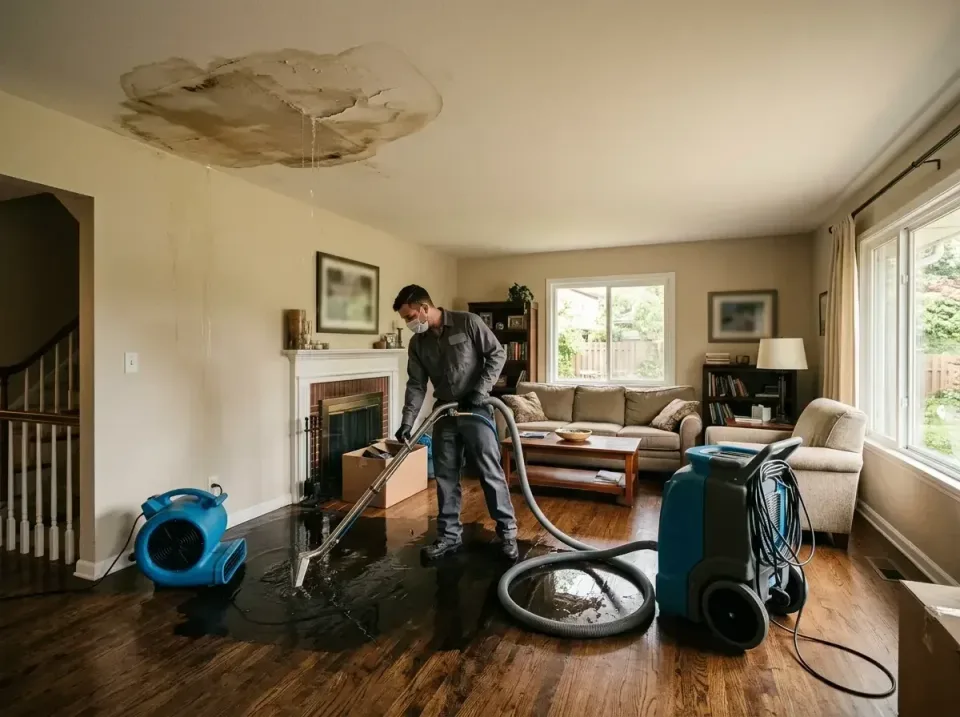 attic-pipe-burst-ceiling-drip-008 — frequently asked questions, Water Damage Restoration & Carpet Care in Aliquippa, PA